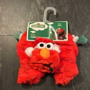 Elmo walking pet costume large